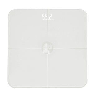 Cecotec Surface Precision 9600 Smart Healthy Bascula Corporal hasta 180kg - 4 Sensores - Bluetooth 4.0 - Funcion Bebe - Cristal Templado - Cinta Metri