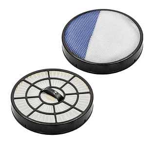 Cecotec Pack de Filtros para Conga Rockstar Cyclonic Powerbag - Filtros Delantero y Trasero - Color Negro y Blanco