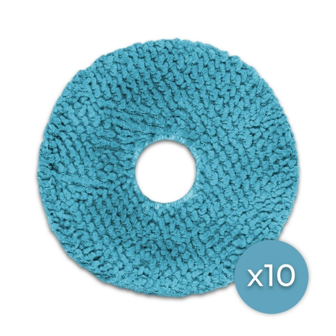 Cecotec Pack de 10 Mopas - Compatible con Conga Windroid 1090 - Color Azul 1