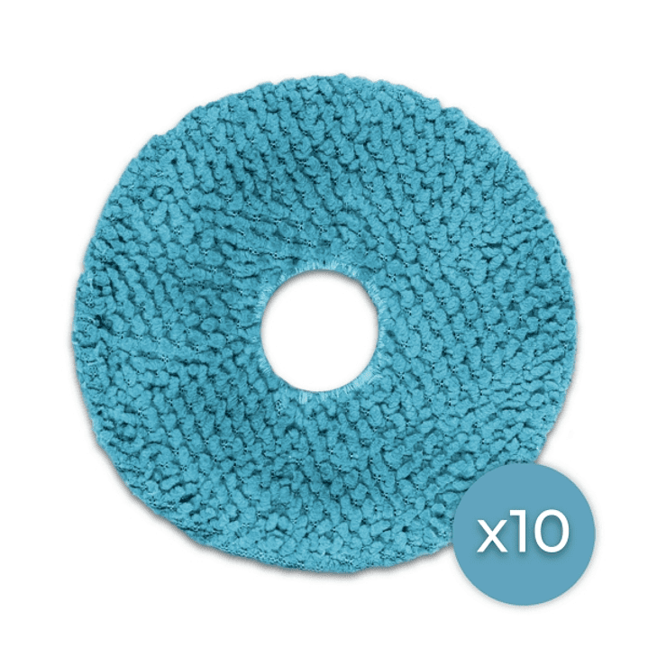 Cecotec Pack de 10 Mopas - Compatible con Conga Windroid 1090 - Color Azul 1