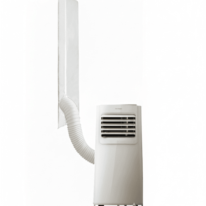 Cecotec Cubierta para Ventanas Oscilobatientes de 400cm - Facil de Sellar - Poliester - Aisla Del Exterior - Cremallera y Cinta Adhesiva - Resistente  1