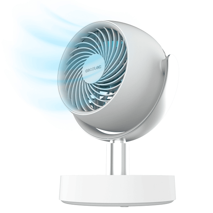 Cecotec EnergySilence 800 Cyclone Desk Portable Ventilador de Sobremesa Inalabrico - 10W - Diametro de 6