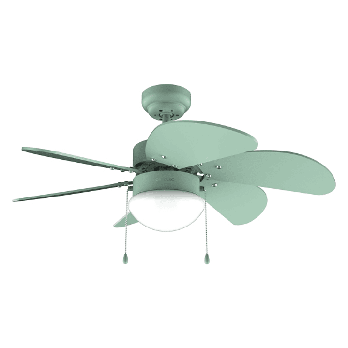 Cecotec EnergySilence Aero 3600 Vision Full Green Ventilador de Techo con 6 Aspas y Lampara Integrada - 50W - Diametro de 36