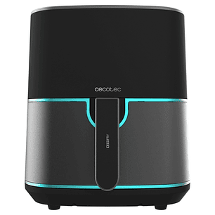 Cecotec Cecofry Fantastik Inox 5500 Freidora sin Aceite - Potencia de 1500W - Capacidad 5.5L - 9 Menus Preconfigurados - Rango de 80 a 200°C - Tempori