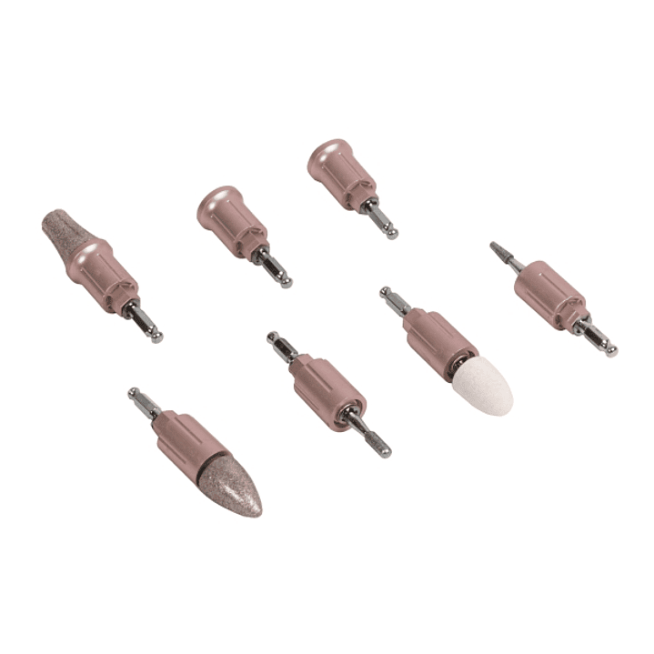 Cecotec Pack de Cabezales para Bamba Pinkycare 700 - Color Rosa 1