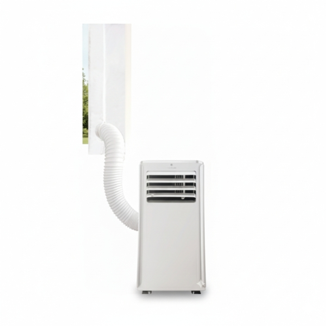 Cecotec Cubierta para Ventanas Correderas - Poliester - Aisla Del Exterior - Cremallera y Cinta Adhesiva - Facil de Sellar - Resistente y Duradera - 1 1