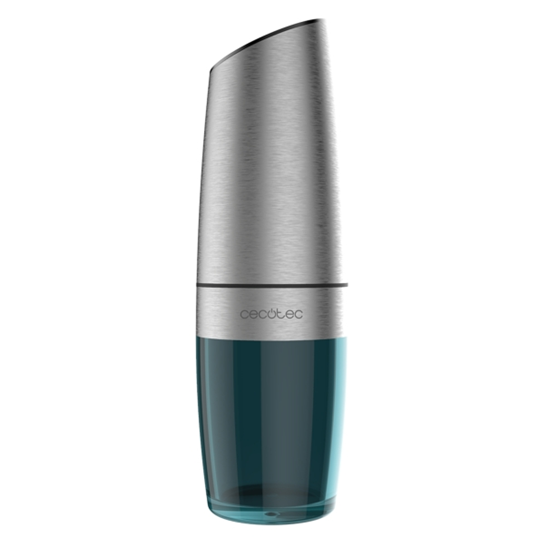 Cecotec InstantMill Gravity Molinillo Electrico de Especias - Cuerpo de Acero Inoxidable - Mecanismo de Molienda Ajustable - Ventanas de Acrilico - LE 1