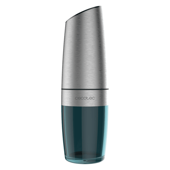 Cecotec InstantMill Gravity Molinillo Electrico de Especias - Cuerpo de Acero Inoxidable - Mecanismo de Molienda Ajustable - Ventanas de Acrilico - LE 1
