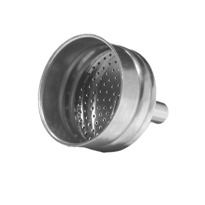 Cecotec Piccolina Embudo para Cafetera Italiana de 2 Tazas - Aluminio Resistente de Alta Calidad - Garantiza Extraccion Uniforme 1