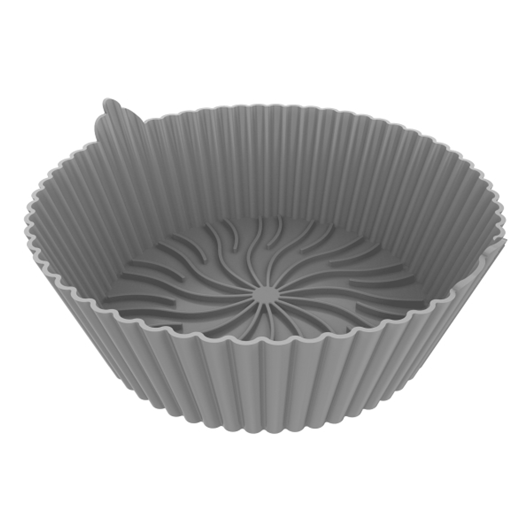 Cecotec Cecofry Bucket Pack de 3 Moldes Circulares para Freidoras de 2 a 4.5L - Silicona de Alta Calidad - Apto para Microondas y Horno - Libre de BPA 1