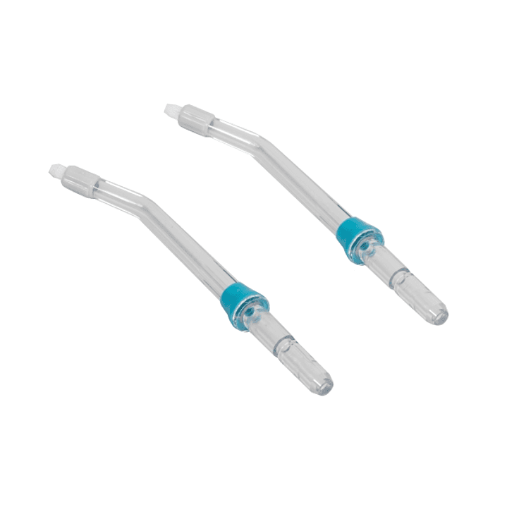 Cecotec Pack de Boquillas de Otodoncia para Irrigador Bamba ToothCare 1200 Jet Pro - Formas Surtidas - Color Blanco 1