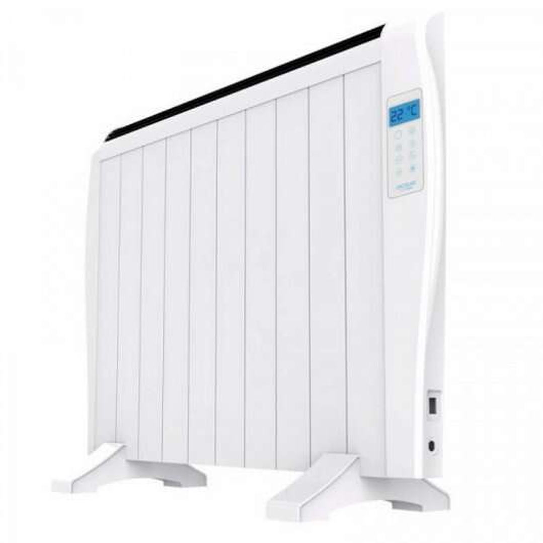 Cecotec Ready Warm 2000 Thermal Radiador Electrico Bajo Consumo 1500W - 10 Elementos - Colocacion en Pared o de Pie - Pantalla LED - 3 Modos - Tempori 1