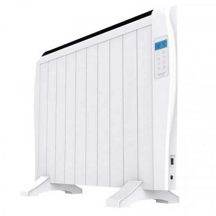Cecotec Ready Warm 2000 Thermal Radiador Electrico Bajo Consumo 1500W - 10 Elementos - Colocacion en Pared o de Pie - Pantalla LED - 3 Modos - Tempori 1