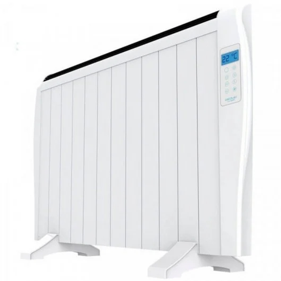Cecotec Ready Warm 2500 Thermal Radiador Electrico Bajo Consumo 1800W - 12 Elementos - Colocacion en Pared o de Pie - Pantalla LED - 3 Modos - Tempori 1