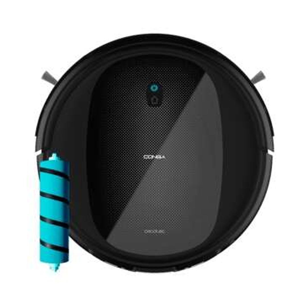 Cecotec Conga Perfect&Clean Connected Titanium Robot Aspirador y Friegasuelos - Tecnologia Gyro - 2100 Pa - Autonomia hasta 160 min. - 3 Niveles de Po 1