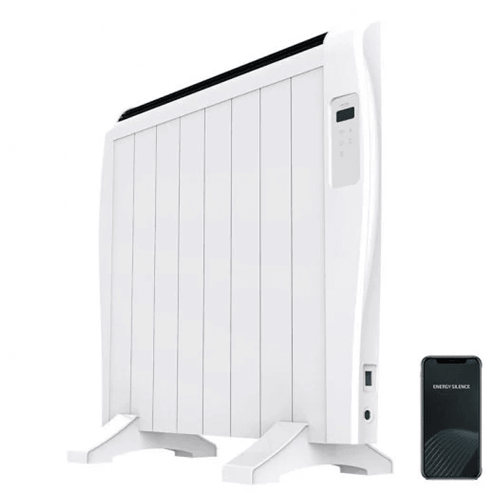 Cecotec Ready Warm 1800 Thermal Connected Radiador Electrico 1200W - 8 Elementos - Colocacion en Pared o de Pie - Control WiFi - Temporizador - Pantal 1