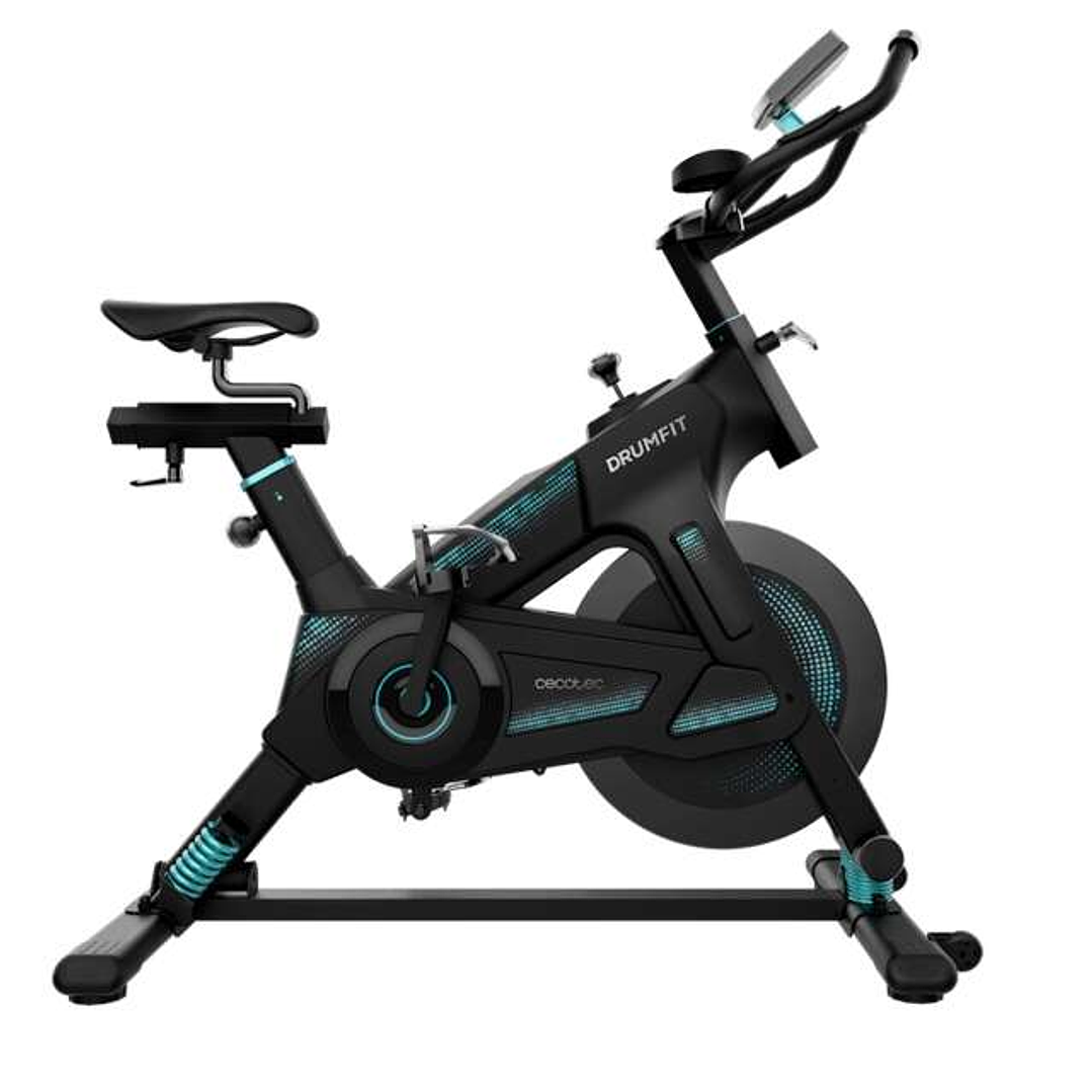 Cecotec DrumFit Indoor 23000 Kosmos Pro Bicicleta Indoor Estatica - Tecnologia Dynamic Pro - Volante de Inercia de 23kg - Pantalla LCD - Manillar y Si 1