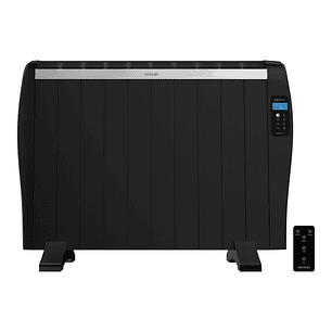 Cecotec ReadyWarm 2100 Thermal Emisor Termico con 10 Elementos - 1500W - Cobertura hasta 20 M² - Pantalla LCD - Mando a Distancia - Programador Semana