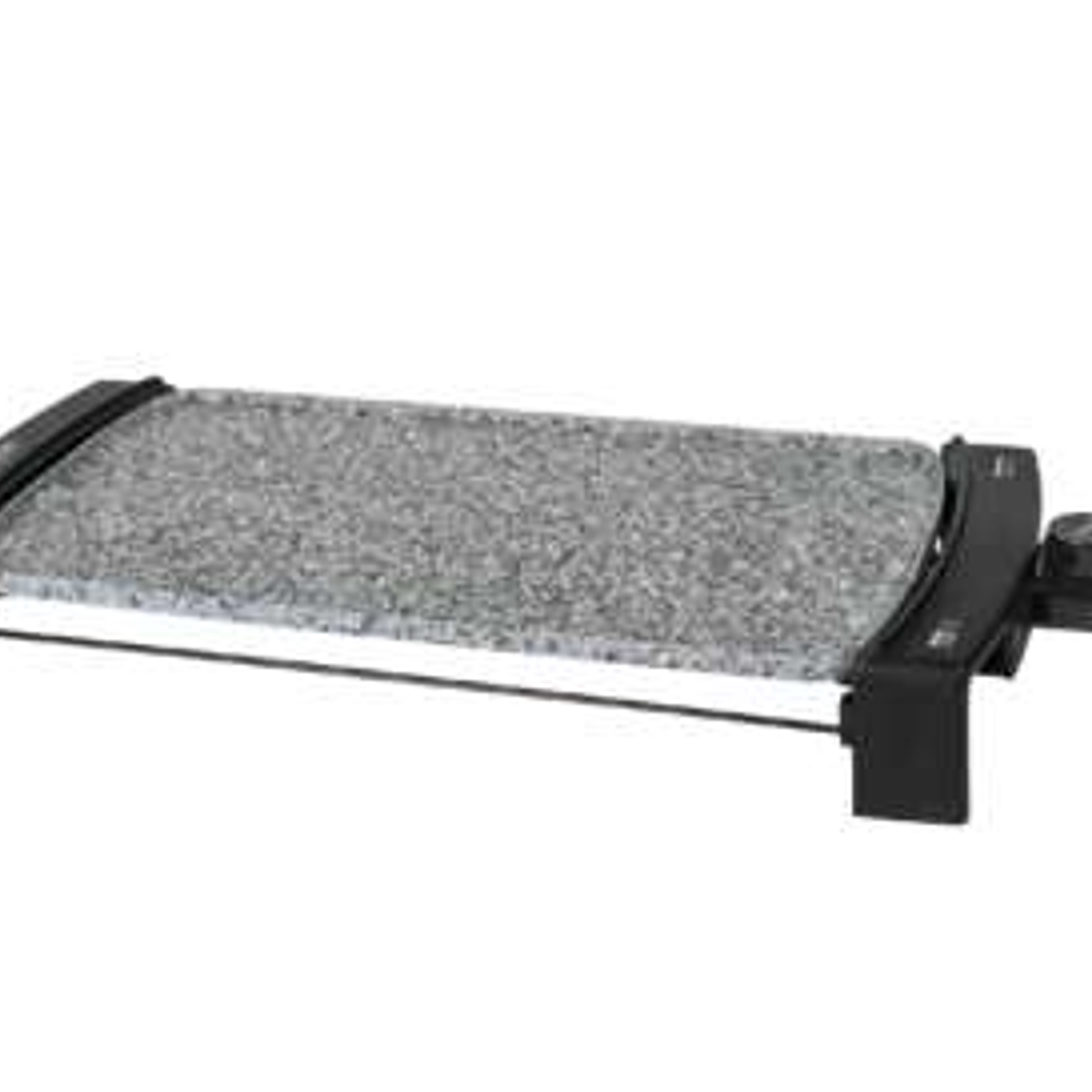 Cecotec Rock&Water 2500 Plancha de Asar Electrica de Gran Potencia - Revestimiento de Piedra Rockstone - Termostato Regulable - Superficie de 45x25 cm 1