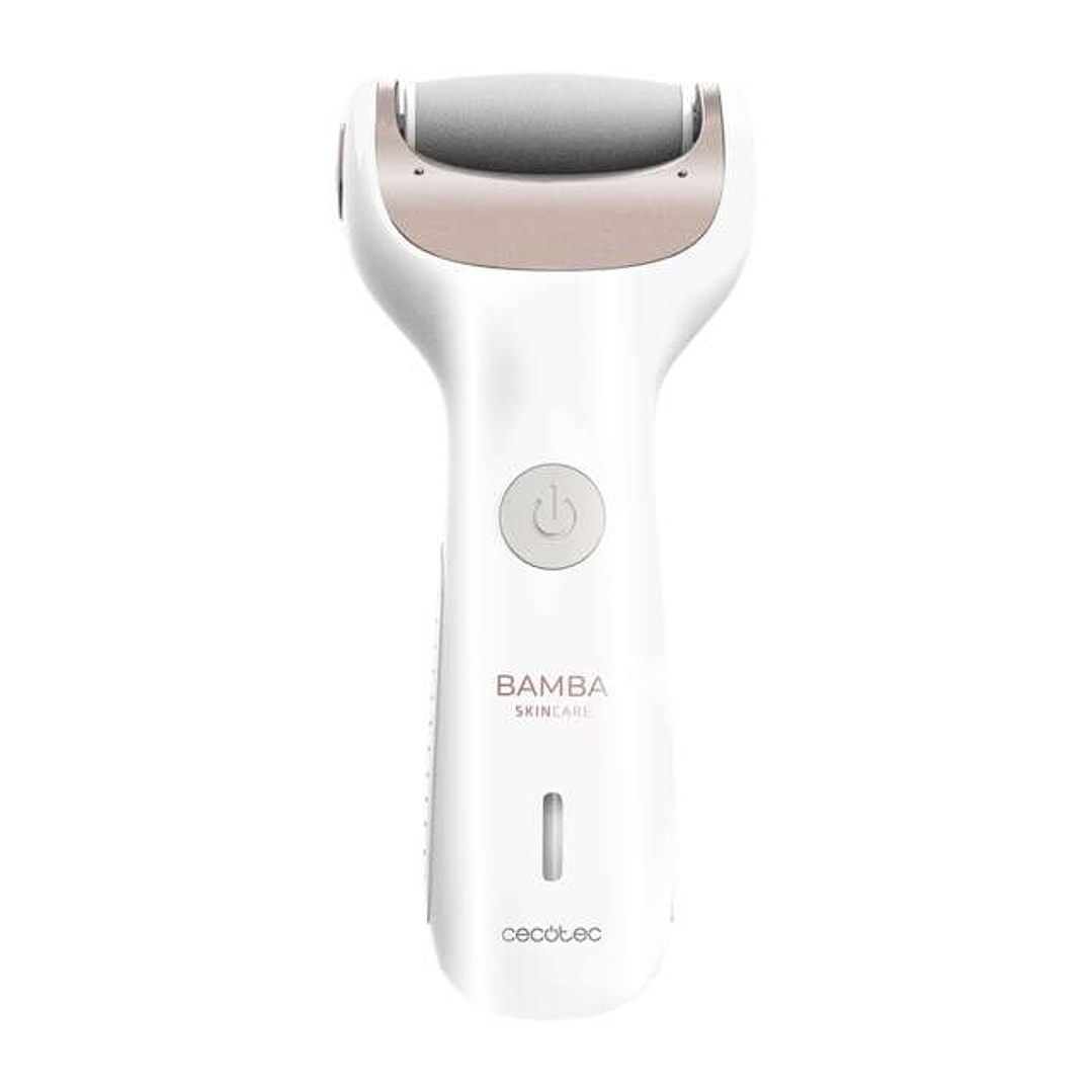 Cecotec Bamba SkinCare Silky Lima Electrica para Pies - Bateria de Litio Recargable - Modo con Cable y sin Cable - Rodillos de Distintos Gramajes 1
