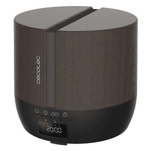 Cecotec PureAroma 550 Connected Black Woody Difusor de Aromas 500ml Bluetooth - Pantalla LED - Altavoz - Temporizador 12h - 3 Modos de Funcionamiento 