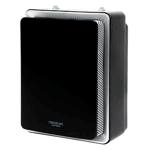 Cecotec Ready Warm 360º - Calefactor Eléctrico de Baño - Bajo Consumo - 2000W - Termostato Regulable - Protección sobrecalentamiento y antivuelco