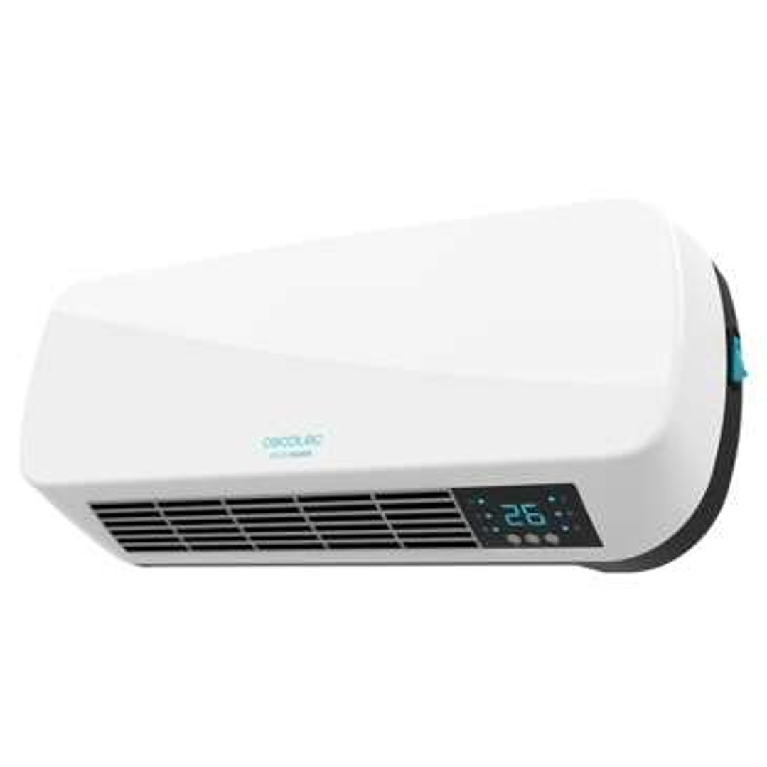 Cecotec Ready Warm 5200 Box Ceramic Calefactor Ceramico de Pared Bajo Consumo 2000W - Pantalla Digital - IPX2 - Temporizador - 3 Modos - Proteccion So 1