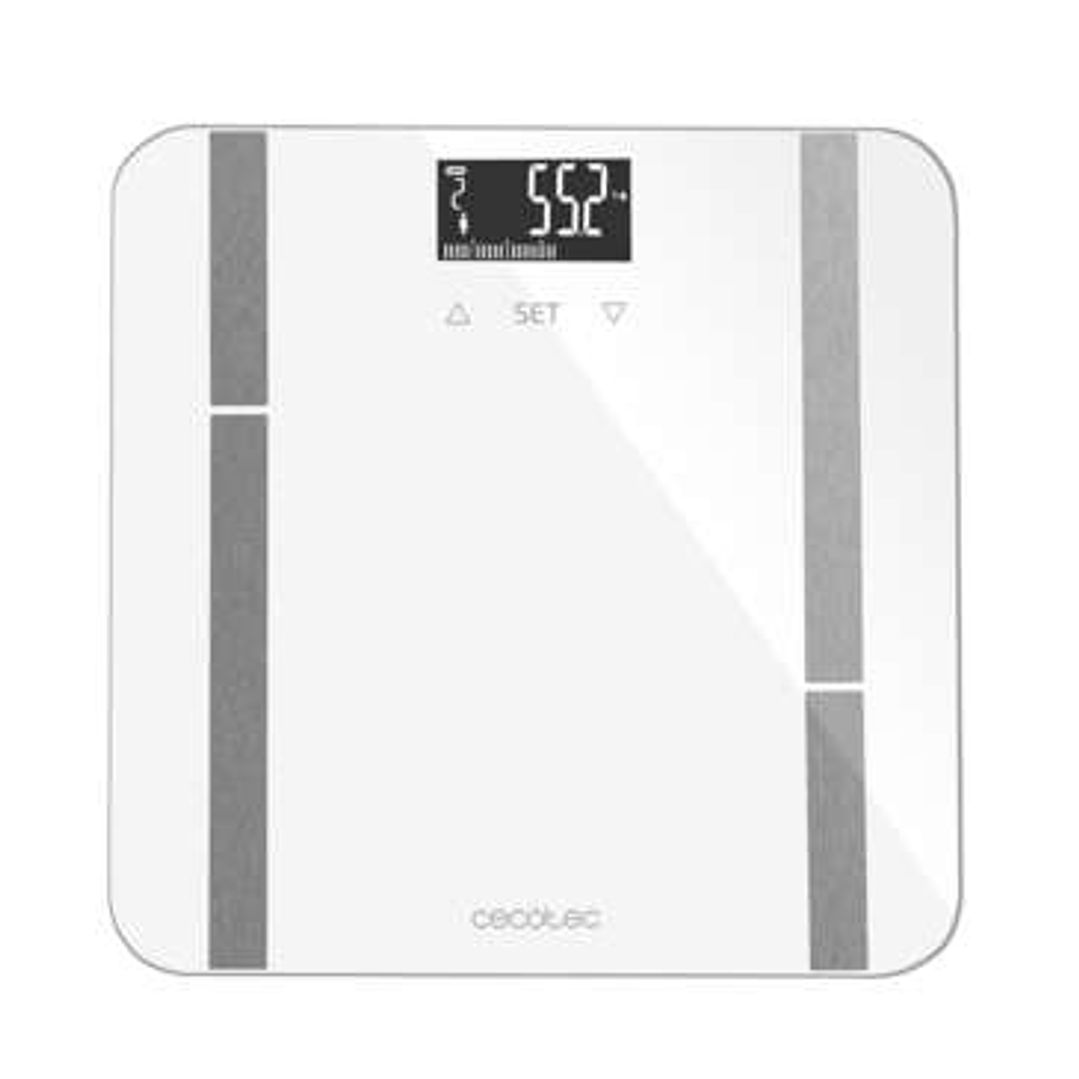 Cecotec Surface Precision 9400 Full Healthy Bascula de Baño - Alta Precision - Plataforma de Cristal Templado - Pantalla LCD Invertida - Peso Max. 180 1