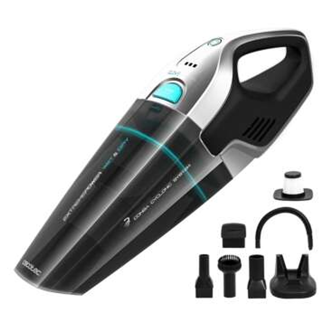 Cecotec Conga Immortal ExtremeSuction 11,1 V Hand Aspirador de Mano 75W - Autonomia hasta 20m - Ligero y sin Bolsas - Tecnologia Ciclonica 1