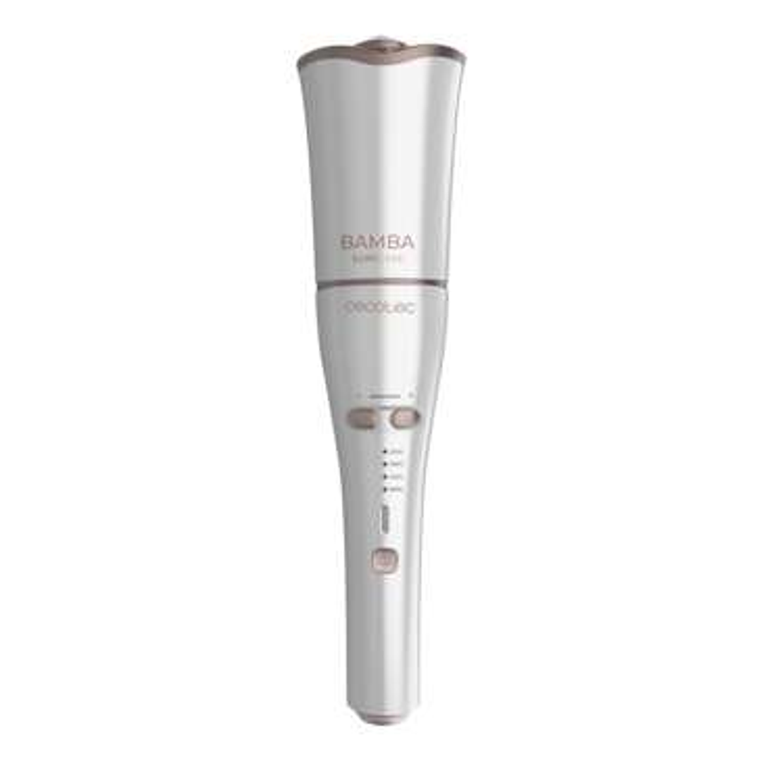 Cecotec Bamba SurfCare 800 Magic Waves Pro Rizador de Pelo 33W - Revestimiento de Queratina y Aceite de Argan - Funcion Pro Ionizer - Cilindro XL - Fu 1