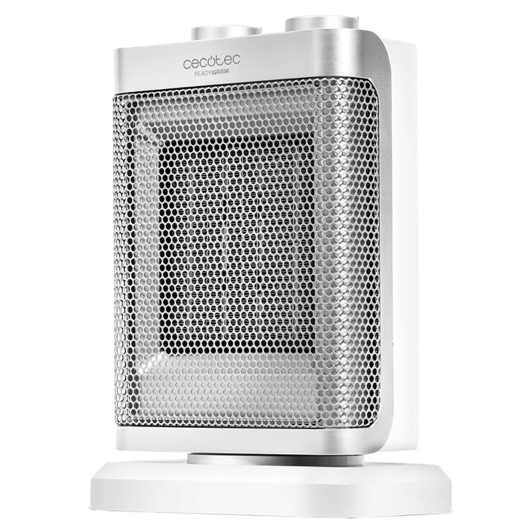 Cecotec Ready Warm 6100 Ceramic Rotate Calefactor Baño Ceramico 1500W - Oscilante - Termostato Regulable - 3 Modos de Funcionamiento - Proteccion Sobr 1