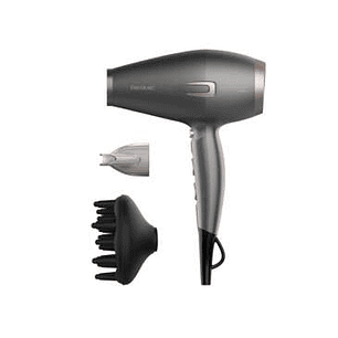Cecotec Bamba IoniCare 6000 RockStar Essence Secador de Pelo 2200W - Motor Digital - Ion Real - Ajustes de Temperatura - Incluye Difusor y Boquilla Co
