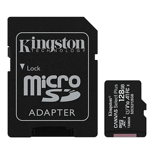 Kingston SDCS2/128GB microSD XC clase 10 128GB c/a