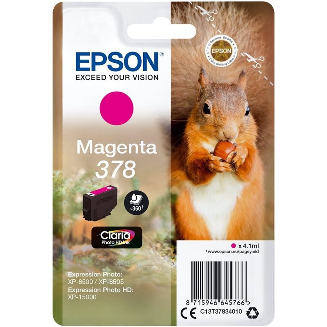 Epson Cartucho 378 Magenta 1