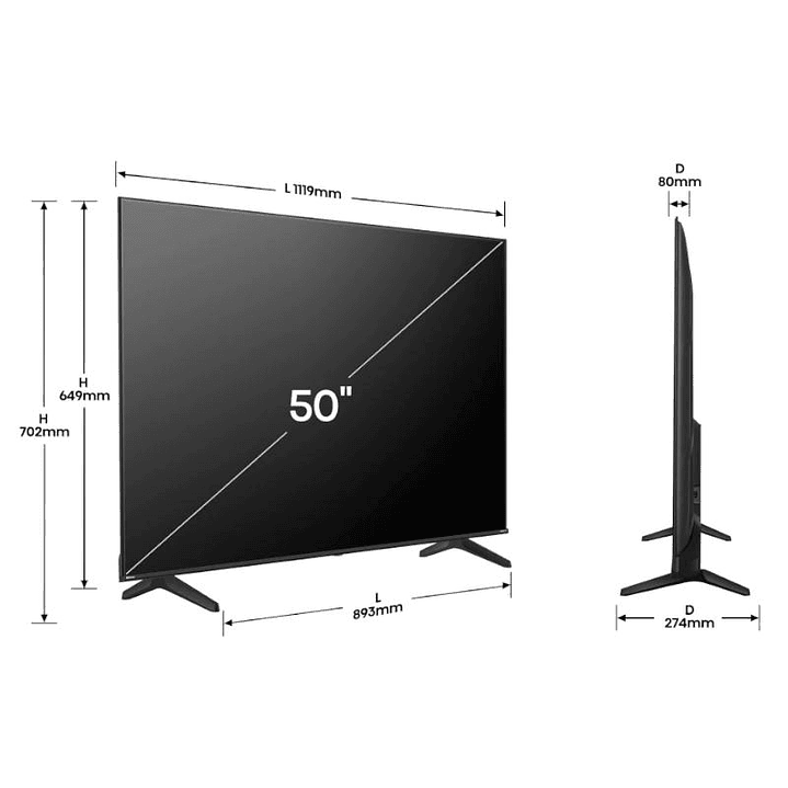 Hisense 50A6Q TV 50