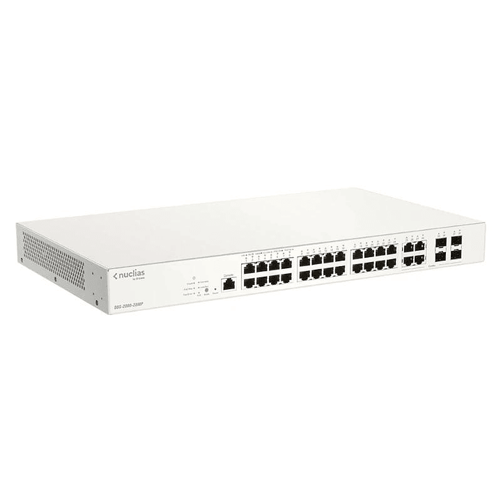 D-Link DBS-2000-28MP/E 28xGb PoE+ Switch 370W 1Y 2