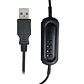 EWENT EW3568 Auricular USB+micrófono cable  2,1m - vignette 2