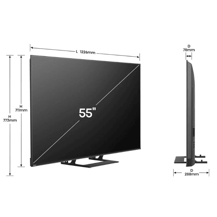 Hisense 55A7Q TV 55
