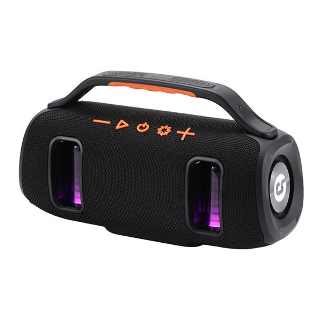 Coolsound BraveBox Altavoz Bluetooth True Wireless 15W - Autonomia hasta 3h - USB, MicroSD y Aux - Manos Libres con Microfono Integrado - Iluminacion  1