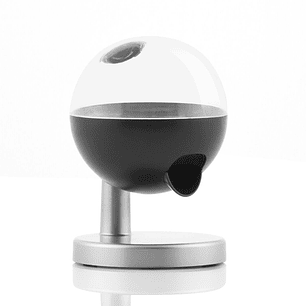 Innovagoods Mini Dispensador Automatico de Caramelos y Frutos Secos - Sensor Tactil - Base Estable - Funciona con 3 Pilas Aaa - 12.5x20cm - Color Negr