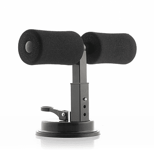 Innovagoods CoreUp Barra de Sujecion para Abdominales con Ventosa - Altura Ajustable - Uso en Interior - Guia de Ejercicios - Soporta hasta 100kg - Co