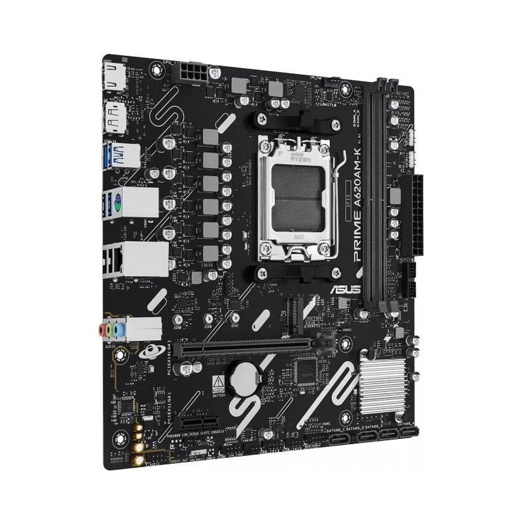 ASUS Placa Base PRIME PRIME A620AM-K mATX AM5 2