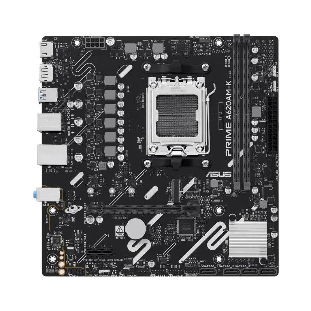 ASUS Placa Base PRIME PRIME A620AM-K mATX AM5 3