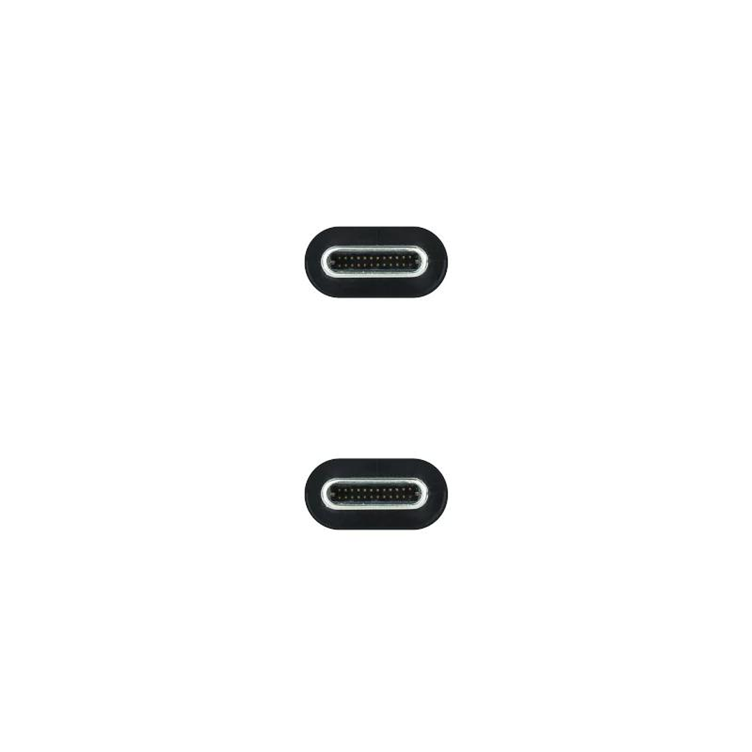 Nanocable Cable USB 3.2 Gen2x2 100W 4K USB-C 2m 3