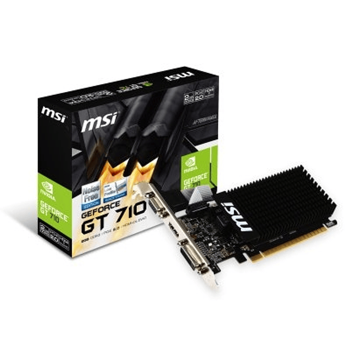 MSI VGA NVIDIA GT 710 2GD3H LP 2GB DDR3 1