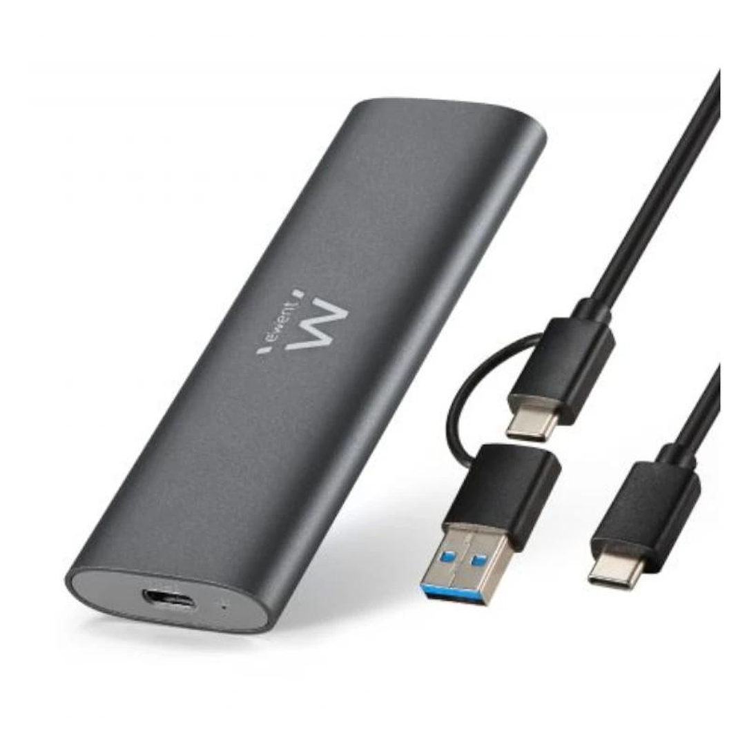 EWENT Carcasa USB 3.2 Gen 2 M.2 NVMe PCIe 1