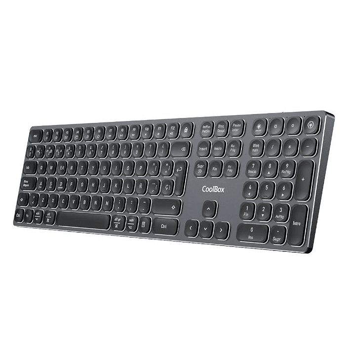Coolbox Teclado Inal. Retroil.MOONLIGHT B431 Negro 1
