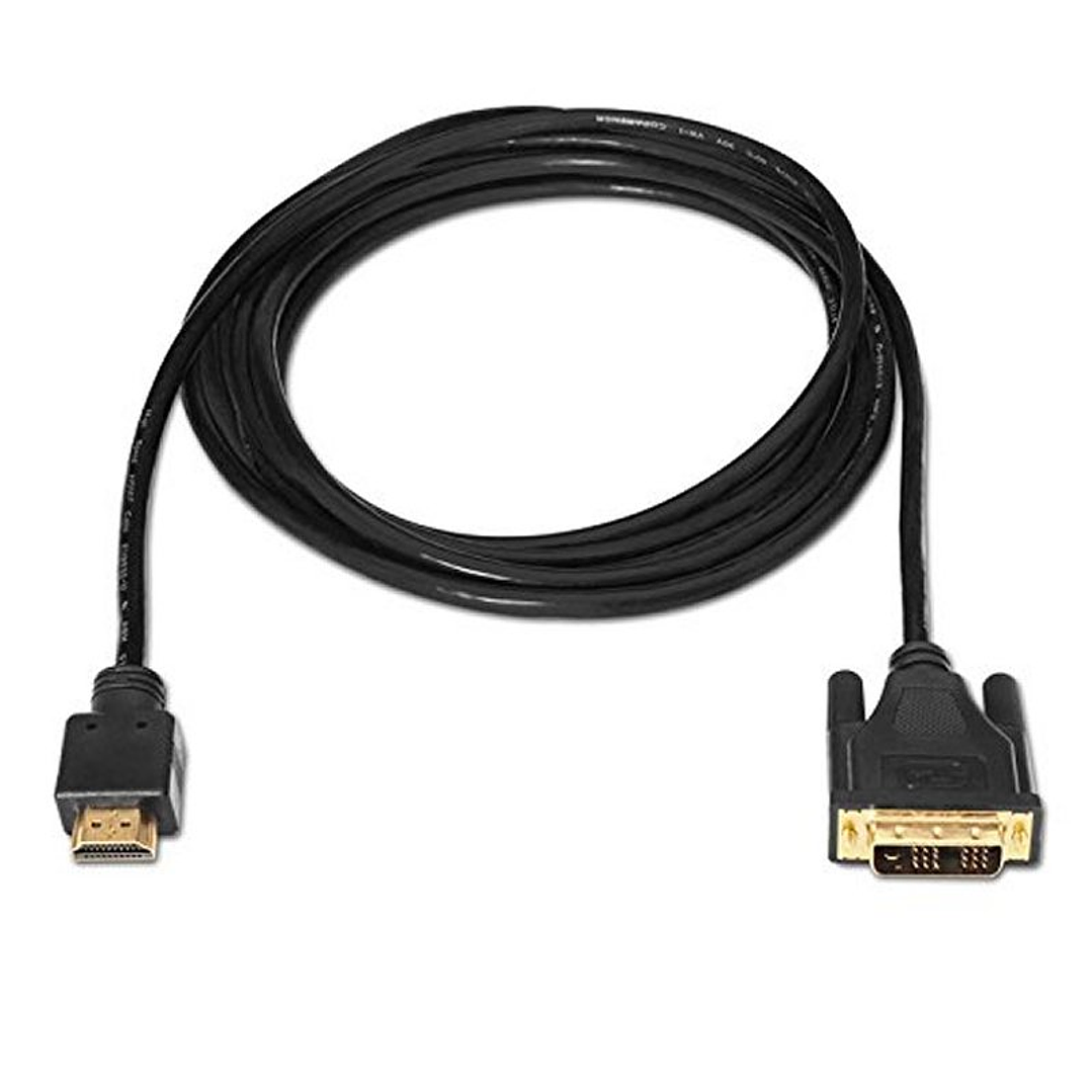Nanocable Cable DVI/HDMI DVI18+1/M-HDMI A/M,1.8 M 2