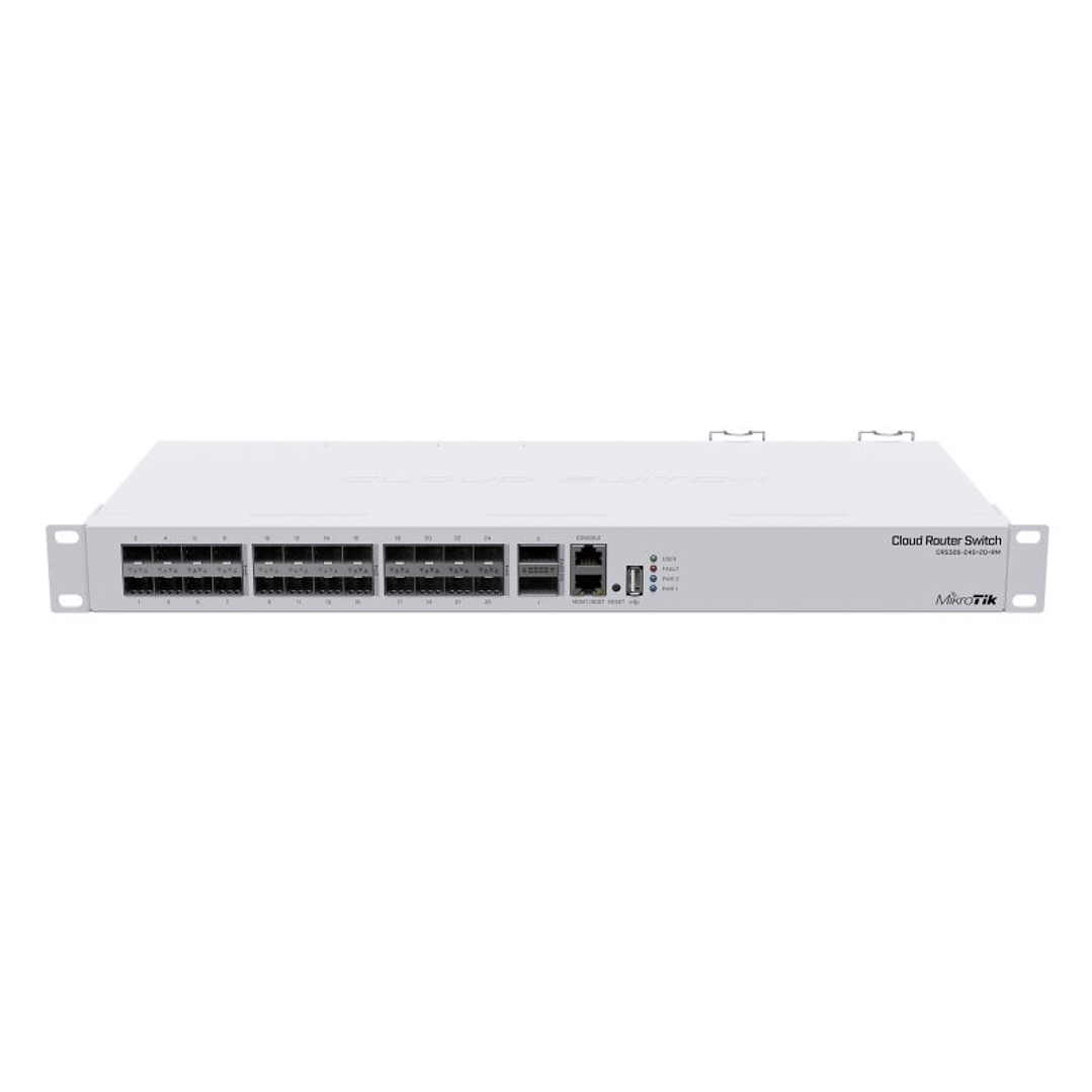 MikroTik CRS326-24S+2Q+RM Switch 24xSFP+ 2xQSFP+ 1