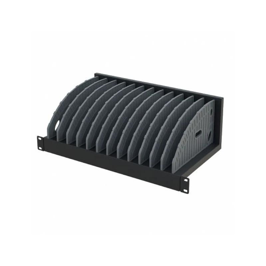 Ewent Bandeja 12 Ranuras Dispositivos RACK 19